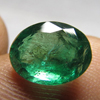 0.90 Ctw / 100% Natural Colombian Emerald Loose Gemstone Faceted Oval size - 5x7 mm